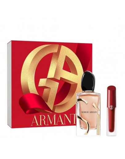 COFFRET ARMANI SÌ EDP INTENSE 100 ml RECARREGÁVEL