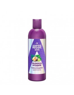 Aussie SOS BLONDE & HYDRATE Purple Shampoo 300 ml