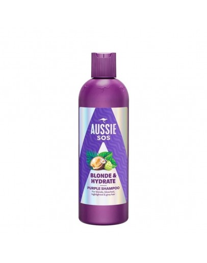 Aussie SOS BLONDE & HYDRATE Purple Shampoo 300 ml