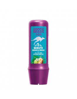 Aussie SOS 1 MINUTE MIRACLE MASK All-in-One Colour Rescue 250 ml