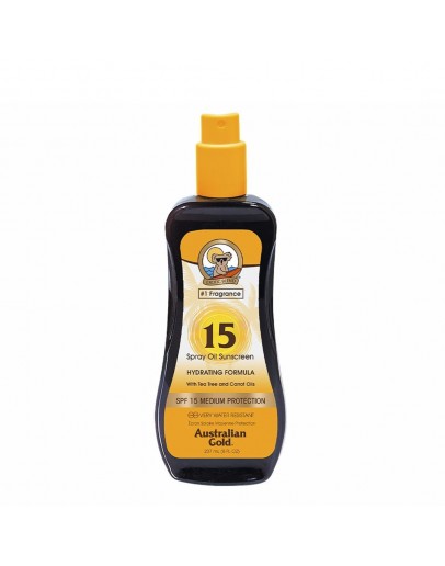Australian Gold Spray Oil Sunscreen SPF15 237 ml