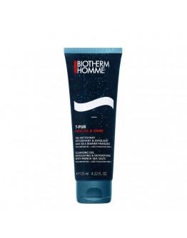 Biotherm Homme T-Pur Gel Nettoyant Détoxifiant & Exfoliant 125 ml