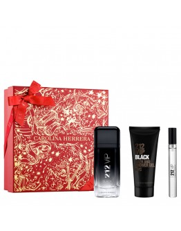 COFFRET CAROLINA HERRERA 212 VIP BLACK EDP 100 ml