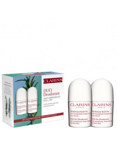 Clarins Déodorant Roll-On 2 x 50 ml