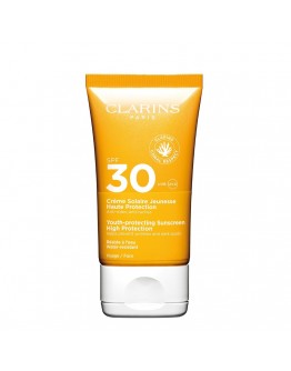 Clarins Crème Solaire Jeunesse Haute Protection Visage SPF30 50 ml