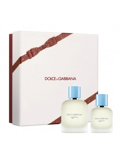 COFFRET DOLCE & GABBANA LIGHT BLUE POUR HOMME EDT 125 ml