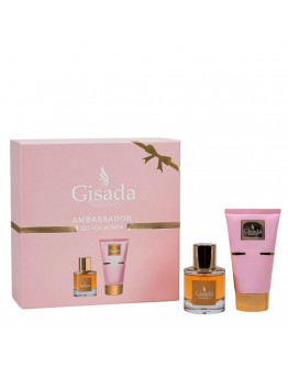 COFFRET GISADA AMBASSADOR FOR WOMEN EDP 50 ml