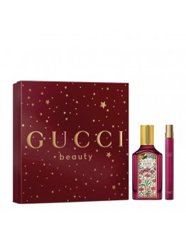 COFFRET GUCCI FLORA GORGEOUS GARDENIA INTENSE EDP INTENSE 50 ml RECARREGÁVEL