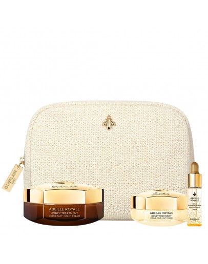 Coffret Guerlain Abeille Royale Crème Nuit Programme Anti-Age Honey Treatment