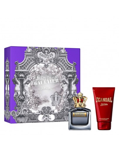 COFFRET JEAN PAUL GAULTIER SCANDAL POUR HOMME EDT 50 ml RECARREGÁVEL