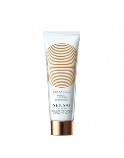 Sensai Silky Bronze Cellular Protective Suncare Cream for Face SPF30 50 ml