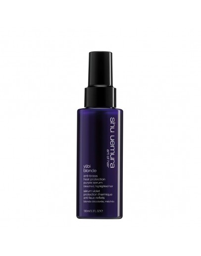 Shu Uemura YUBI BLONDE Anti-Brass Heat Protection Purple Serum 100 ml