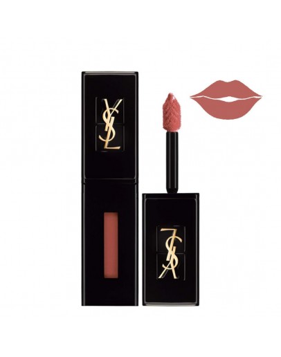 Yves Saint Laurent Rouge Pur Couture Vernis à Lèvres Vinyl Cream #610 Nude Champion 5,5 ml