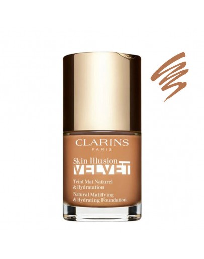 Clarins Skin Illusion Velvet Teint Mat Naturel & Hidratation #114N Cappuccino 30 ml