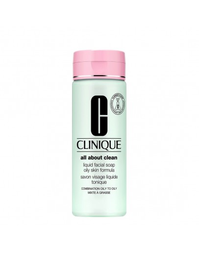 Clinique All About Clean Liquid Facial Soap Oily Skin 200 ml